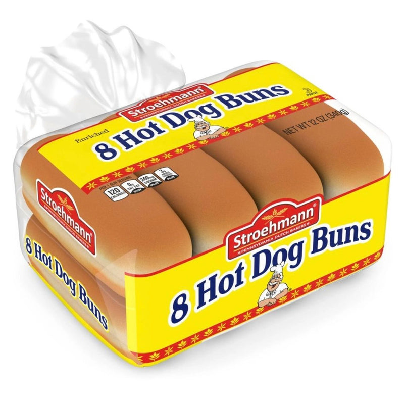 Stroehmann Hot Dog Buns - 12oz