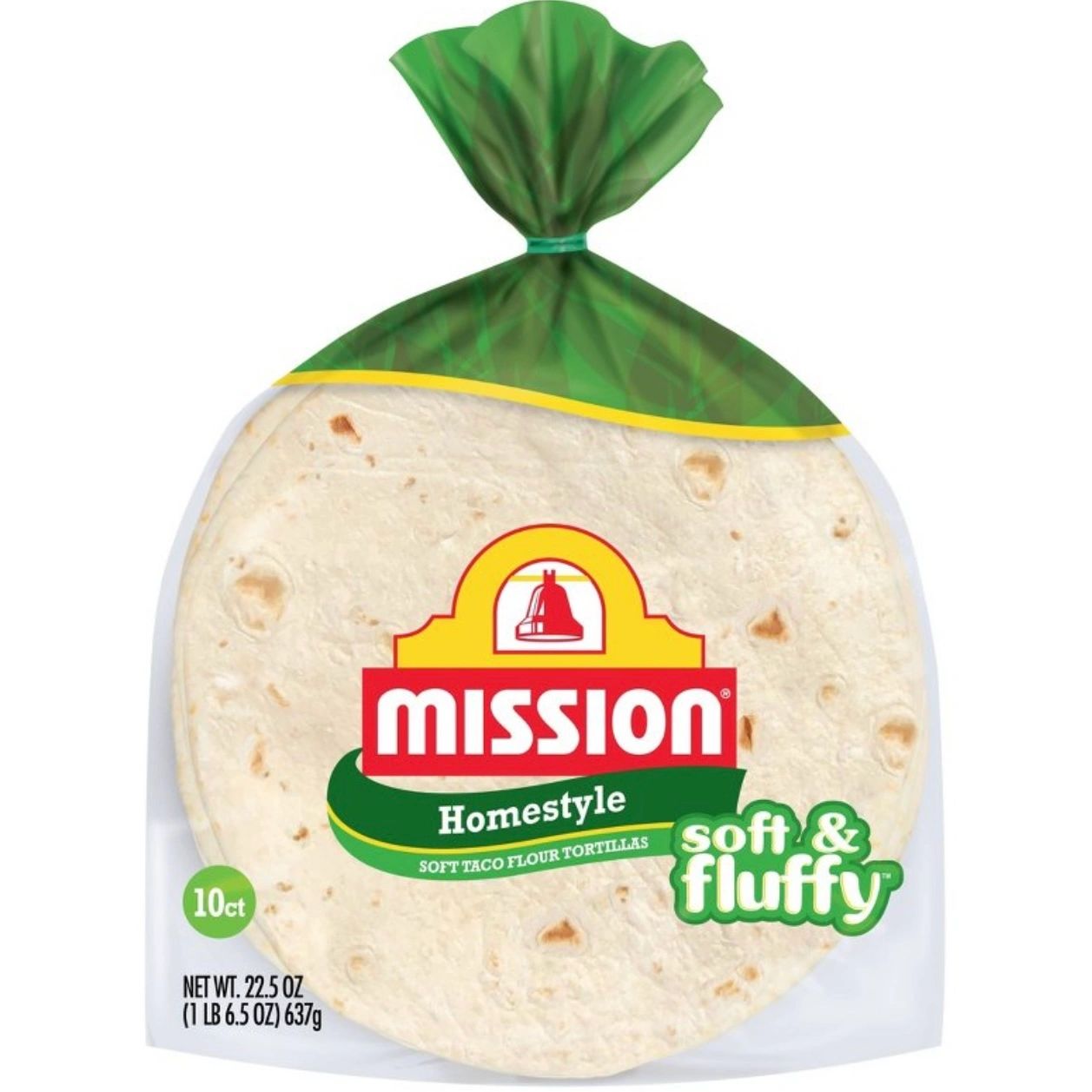Mission Homestyle Flour Tortillas - 22.5oz/10ct