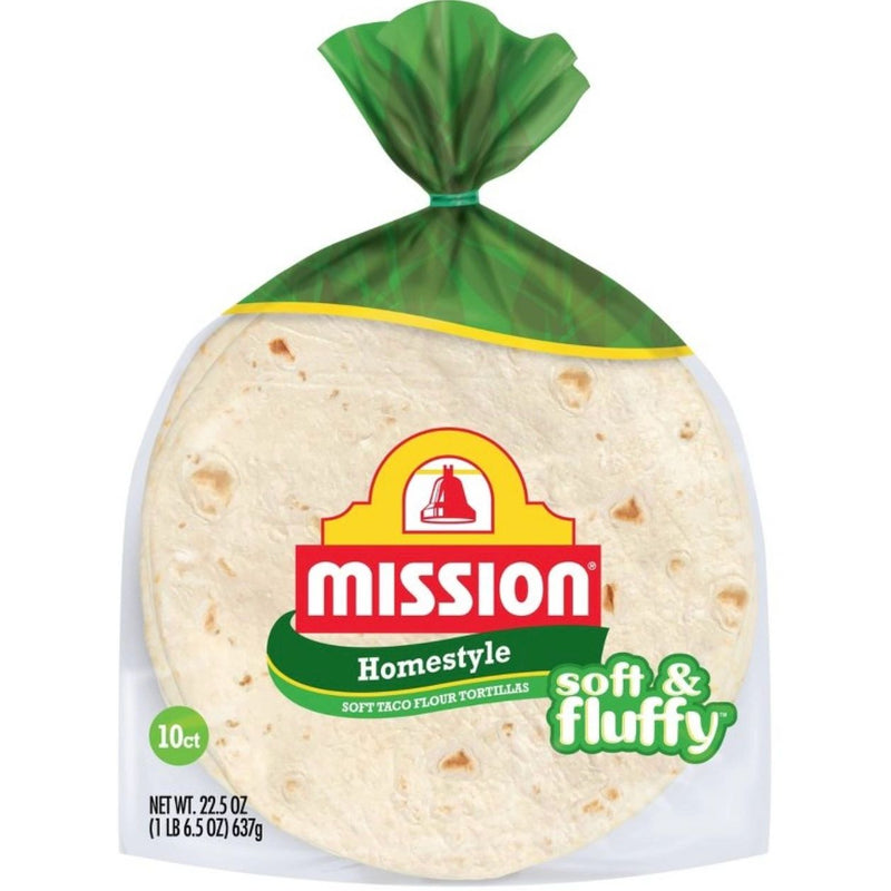 Mission Homestyle Flour Tortillas - 22.5oz/10ct