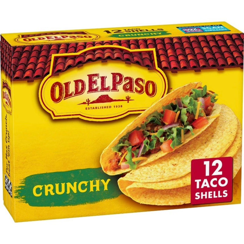 Old El Paso Gluten Free Vegan Crunchy Taco Shells - 12pk/4.6oz