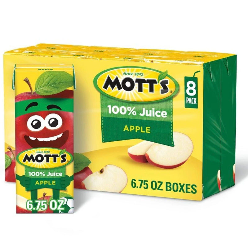 Mott's 100% Juice Original Apple - 8pk/6.75 fl oz Boxes