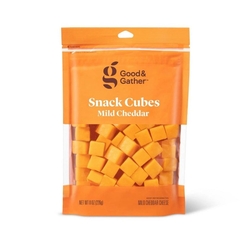 Mild Cheddar Cheese Cubes - 8oz - Good & Gather™