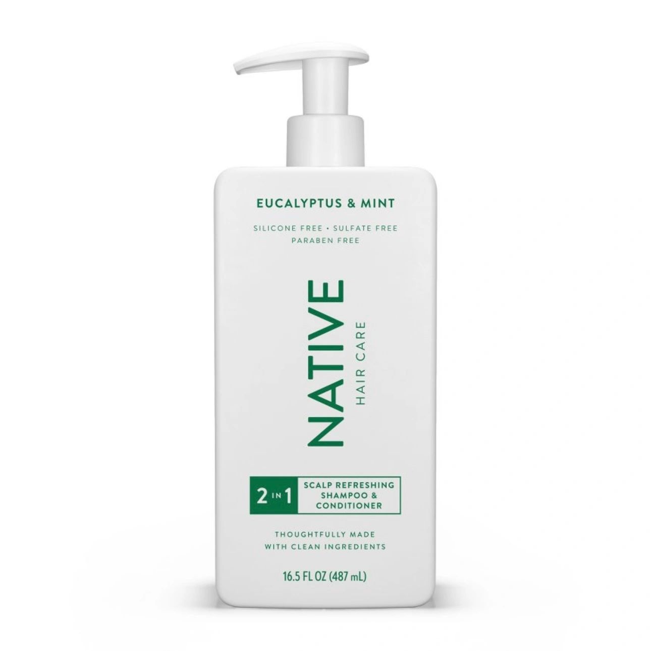 Native Eucalyptus & Mint Scalp Refreshing 2-in-1 for Men & Women - 16.5 fl oz