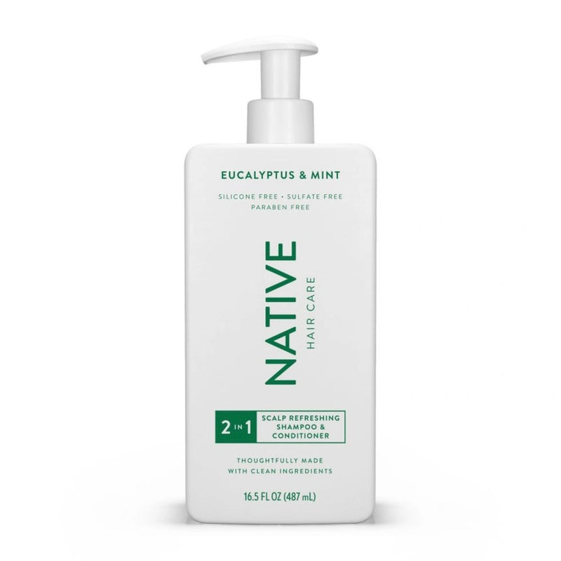 Native Eucalyptus & Mint Scalp Refreshing 2-in-1 for Men & Women - 16.5 fl oz