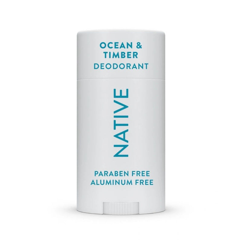 Native Solid Deodorant for Men & Women - Ocean & Timber - Aluminum-Free 2.65oz