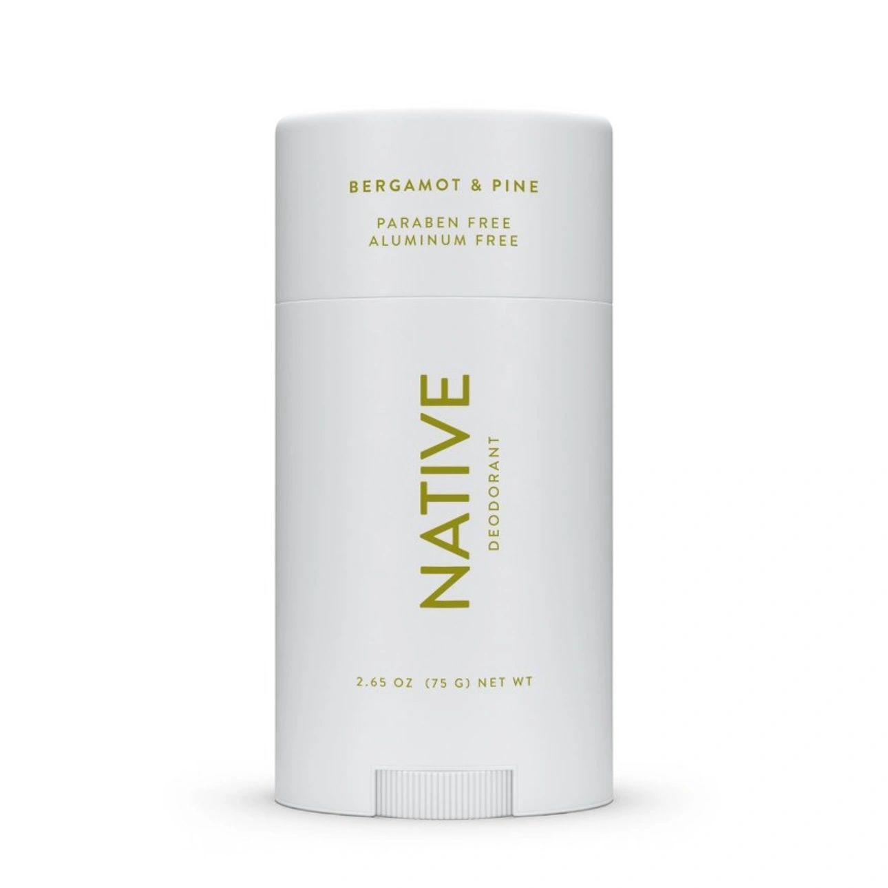 Native Deodorant for Men & Women - Bergamot & Pine - Aluminum-Free - 2.65oz