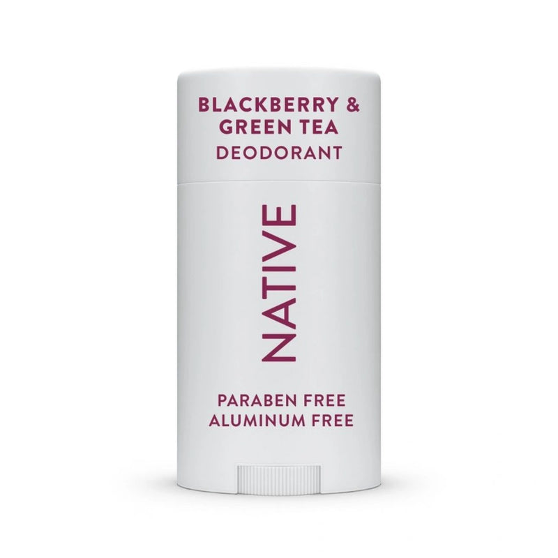 Native Solid Deodorant for Women & Men - Blackberry & Green Tea - Aluminum-Free 2.65oz