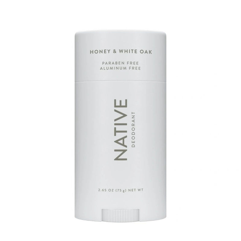 Native Solid Deodorant for Men & Women - Honey & White Oak - Aluminum-Free 2.65oz