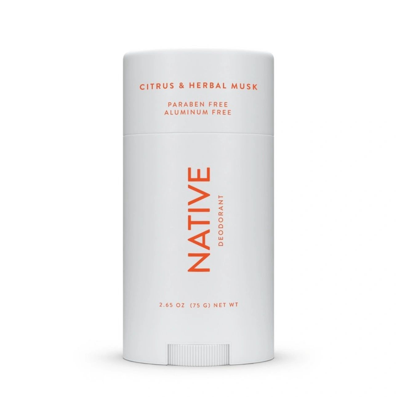 Native Solid Deodorant for Men & Women - Citrus & Herbal Musk - Aluminum-Free 2.65oz
