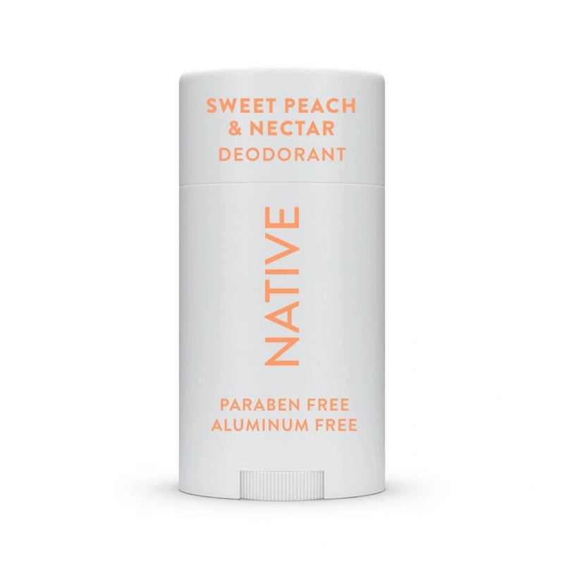 Native Solid Deodorant for Women & Men - Sweet Peach & Nectar - Aluminum-Free 2.65oz