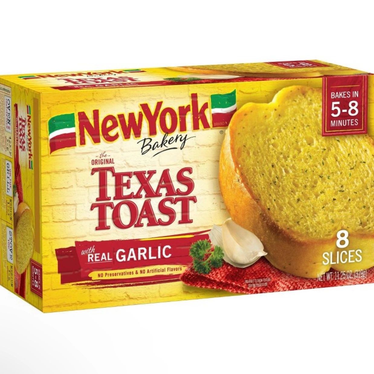 New York Bakery Frozen Garlic Texas Toast - 11.25oz
