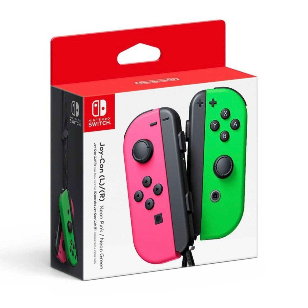 Nintendo Switch Joy-Con L/R - Neon Pink/ Neon Green