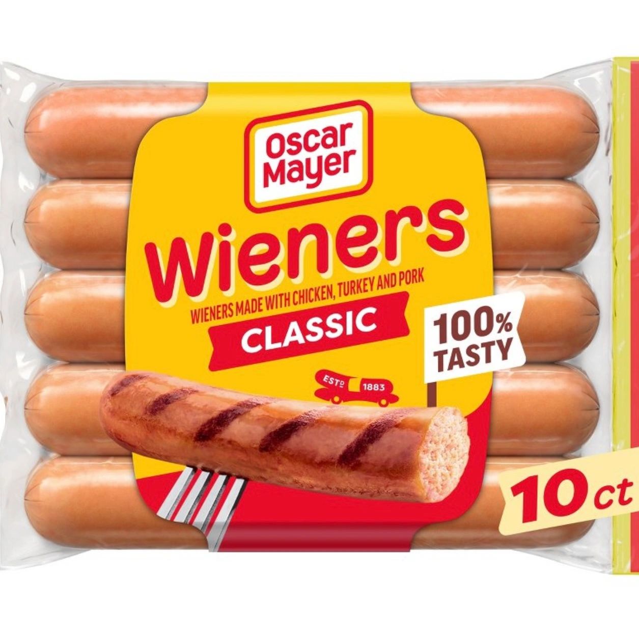 Oscar Mayer Original Uncured Wieners Hot Dogs - 16oz/10ct