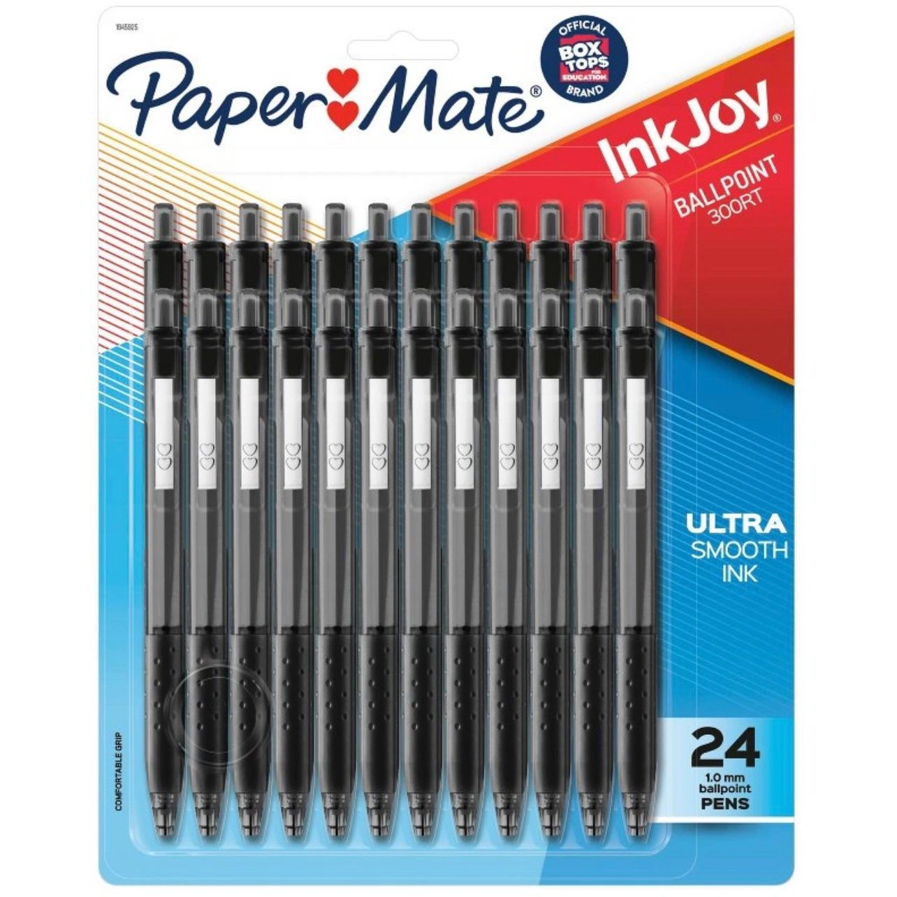 Paper Mate Ink Joy 24pk 300RT Ballpoint Pens 1.0mm Black