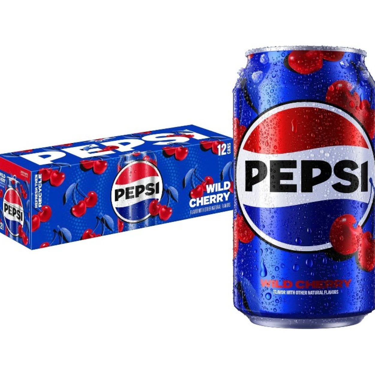 Pepsi Wild Cherry Cola - 12pk/12 fl oz Cans