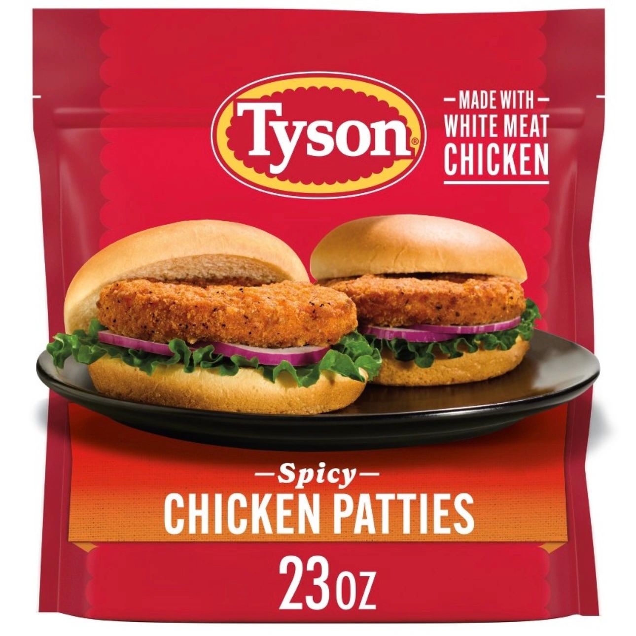 Tyson Spicy Chicken Patties - Frozen - 23oz