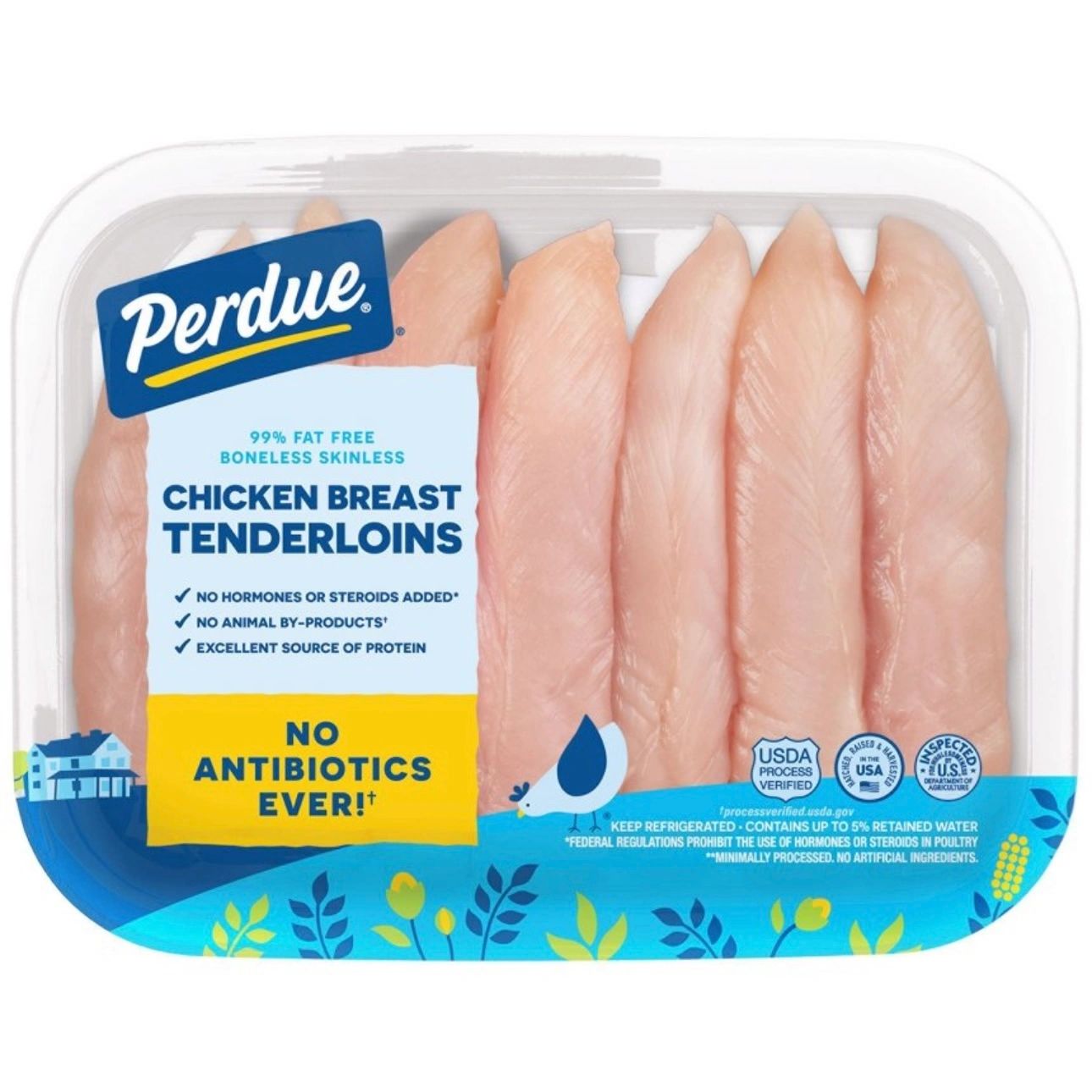 Perdue Chicken Breast Tenderloins Antibiotic Free