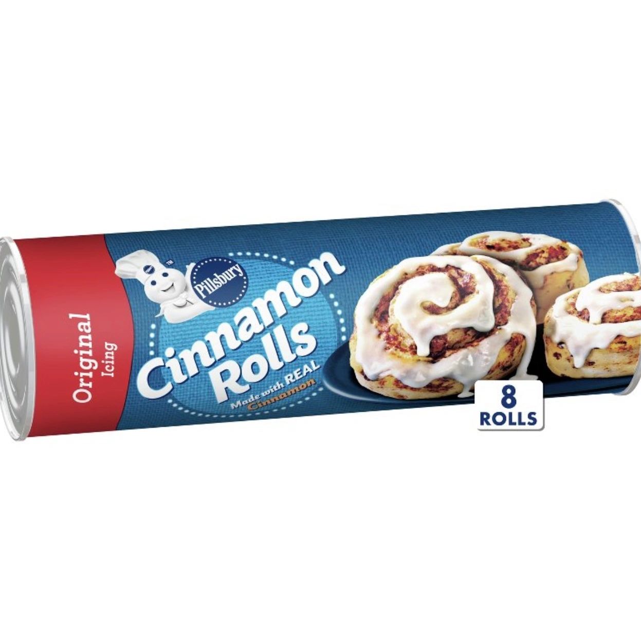 Pillsbury Cinnamon Rolls with Icing - 12.40z/8ct