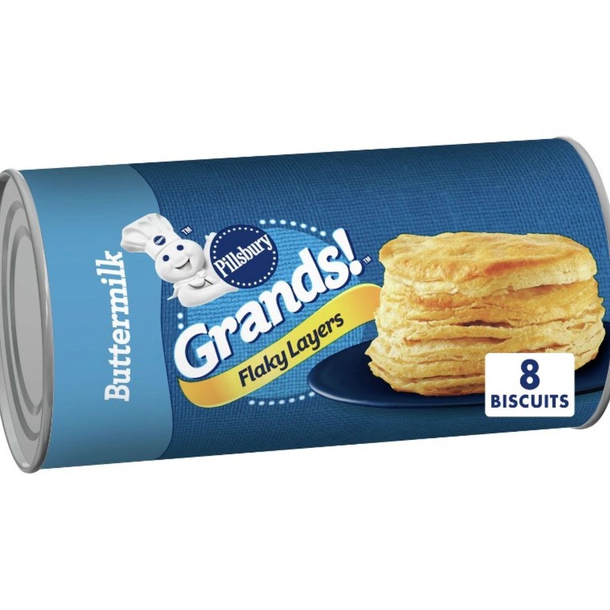 Pillsbury Grands! Flaky Layers Buttermilk Biscuit - 16.3oz/8ct