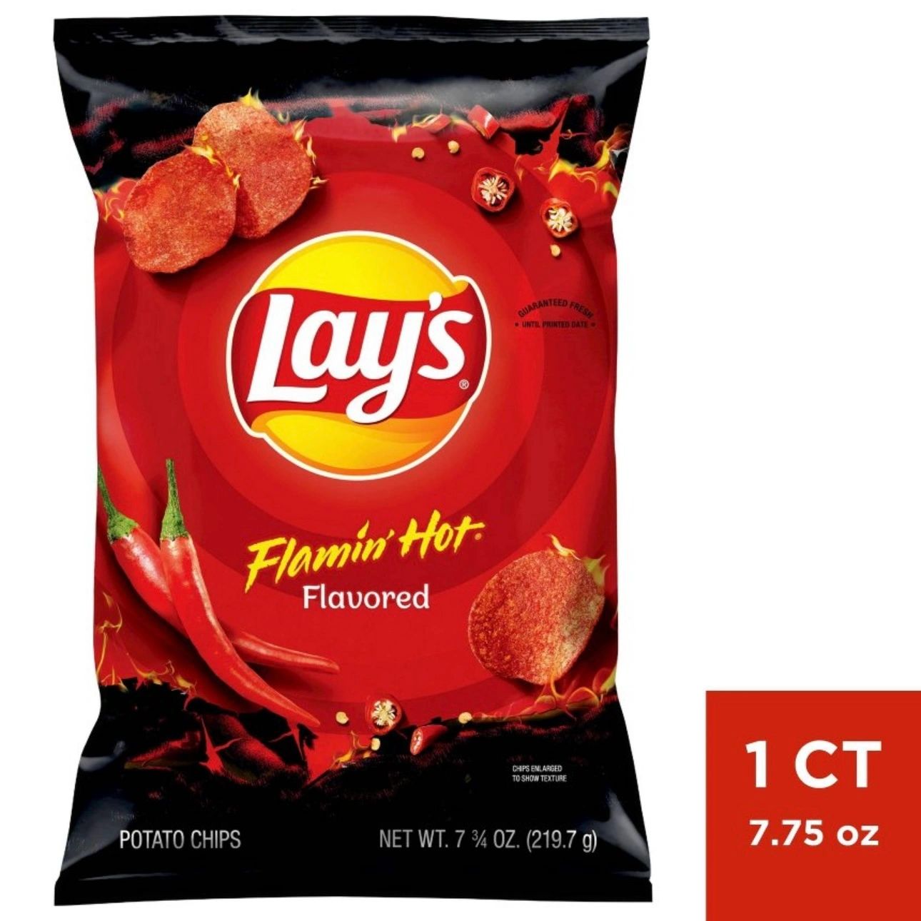 Lay's Flamin' Hot Flavored Potato Chips - 7.75oz