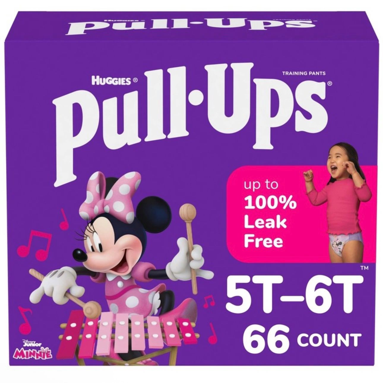 Pull-Ups Girls' Learning Designs Training Pants - 5T-6T - 66ct