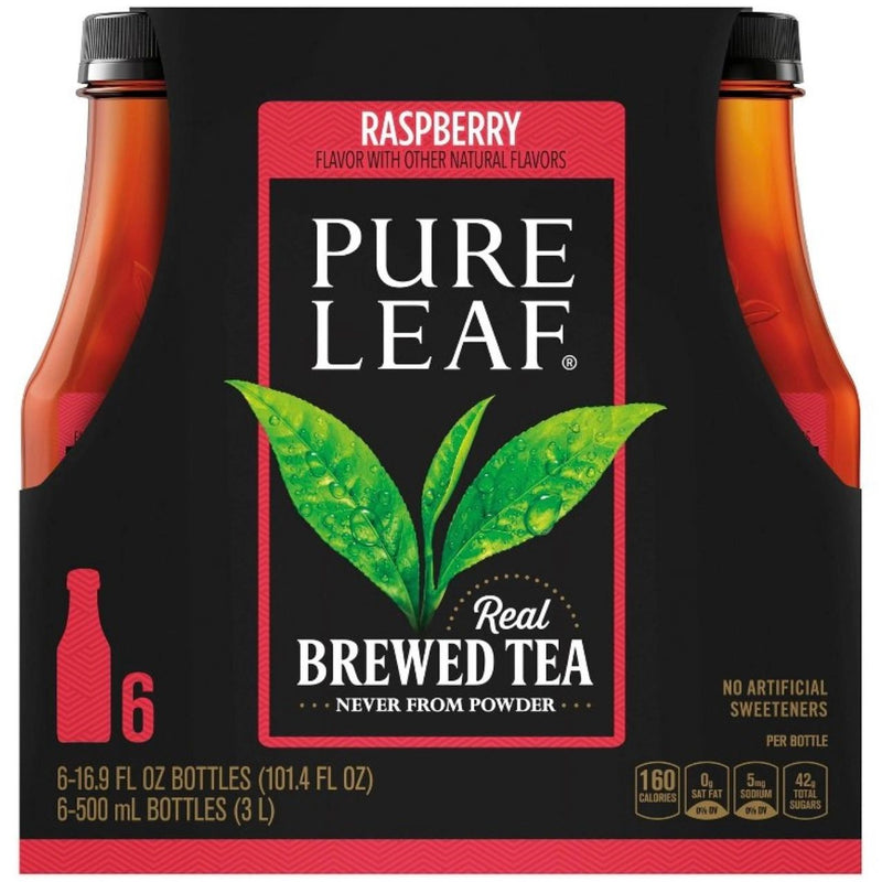 Pure Leaf Raspberry Iced Tea - 6pk/ 16.9oz Bottles