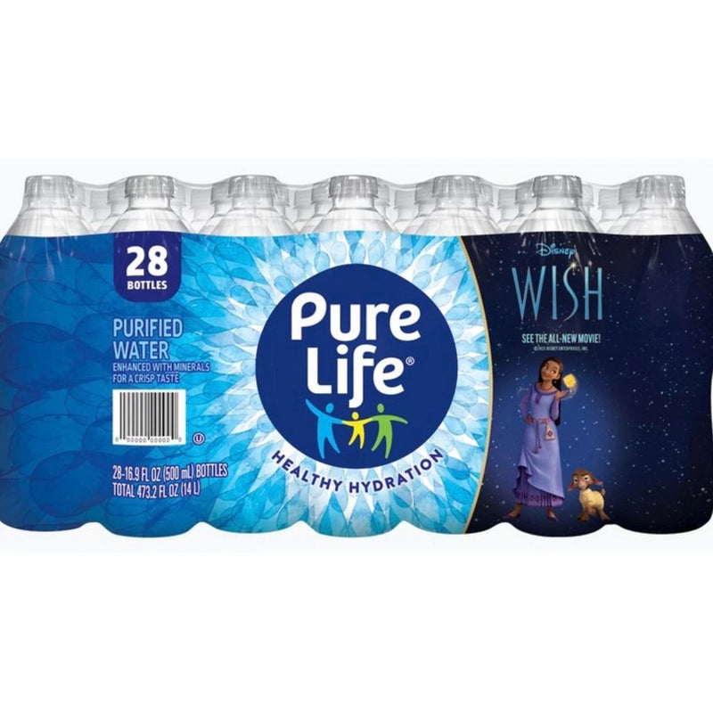 Pure Life Purified Water - 28pk/16.9 fl oz Bottles