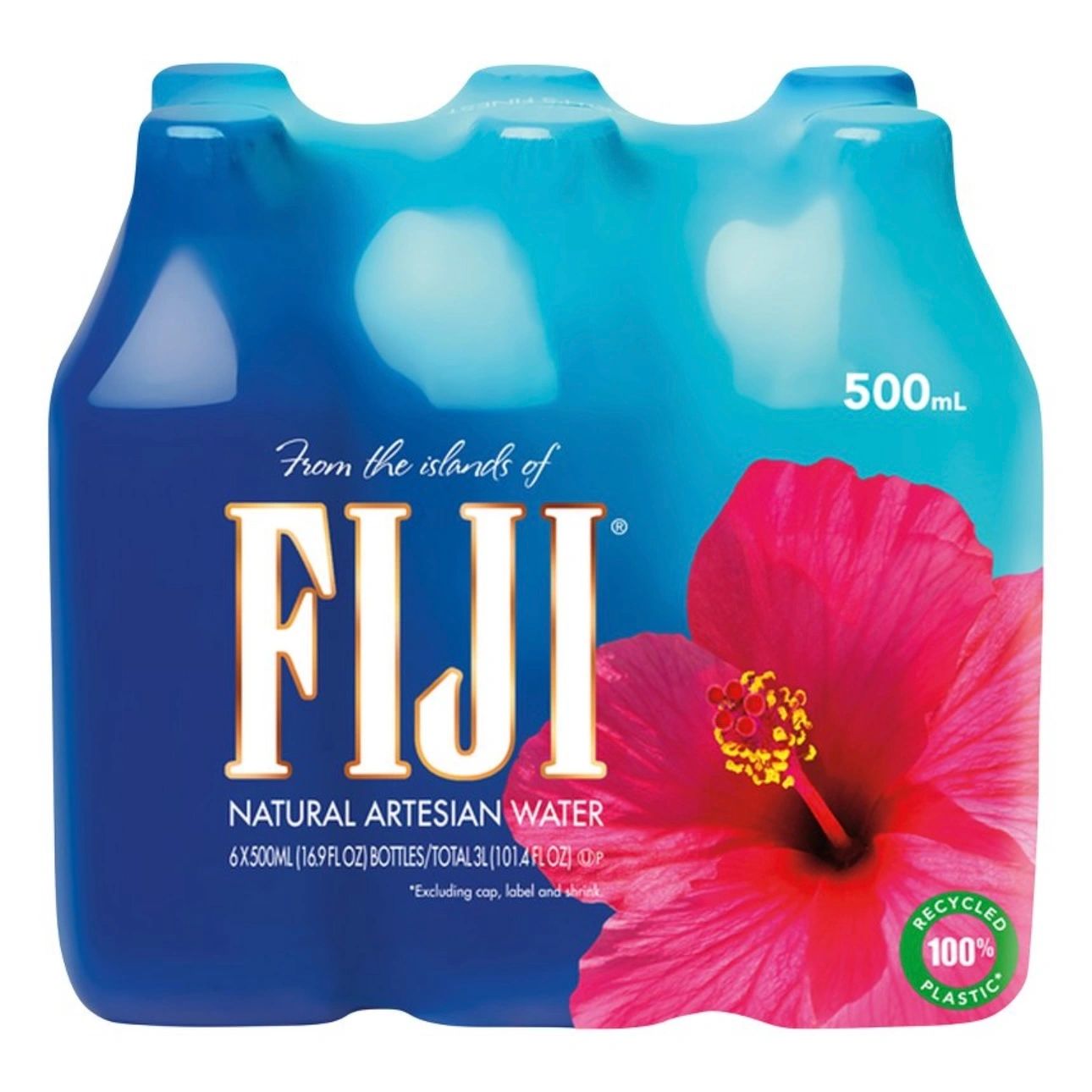 FIJl Natural Artesian Water - 6pk/16.9 fl oz Bottles