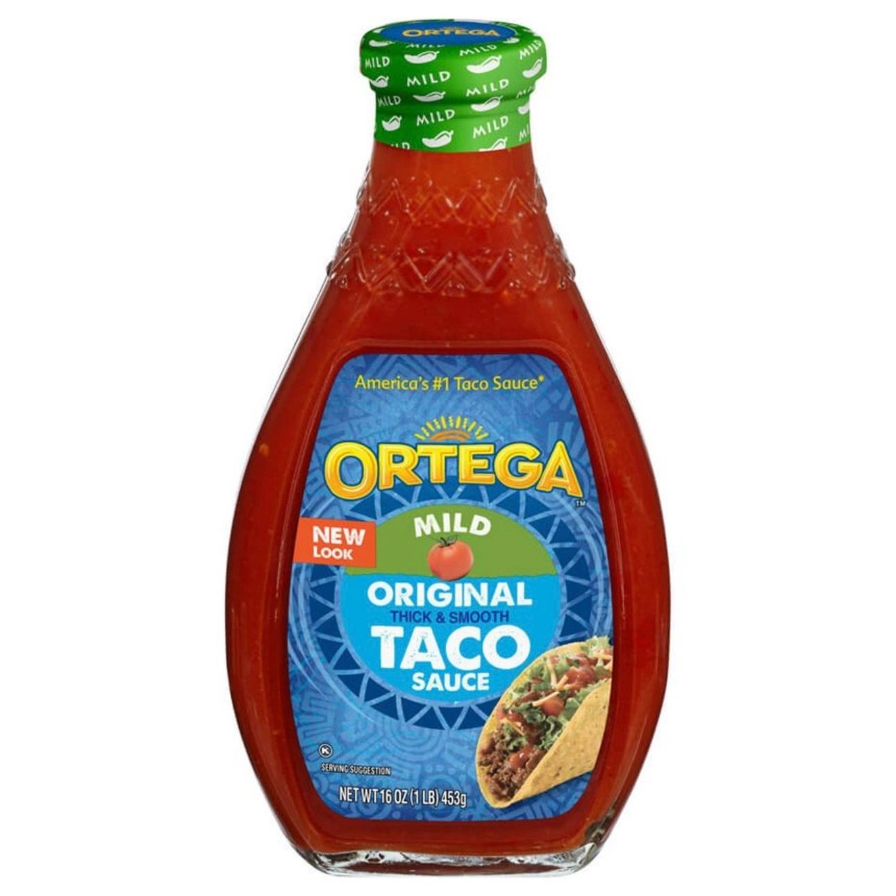 Ortega Original Thick & Smooth Mild Taco Sauce - 16oz