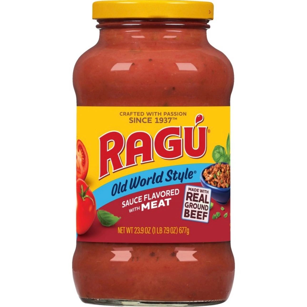 Ragu Old World Style Meat Pasta Sauce - 24oz
