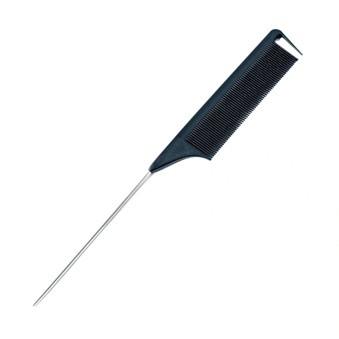 Rat Tail Hair Comb with Metal End