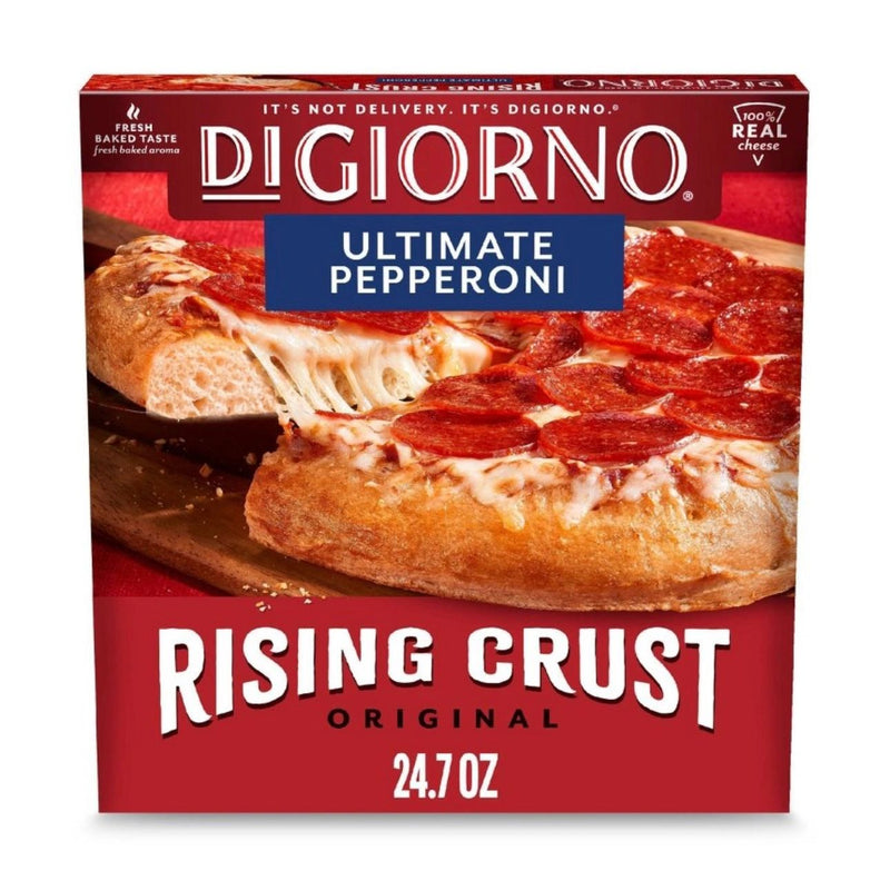 DiGiorno Rising Crust Pepperoni Frozen Pizza - 24.7oz