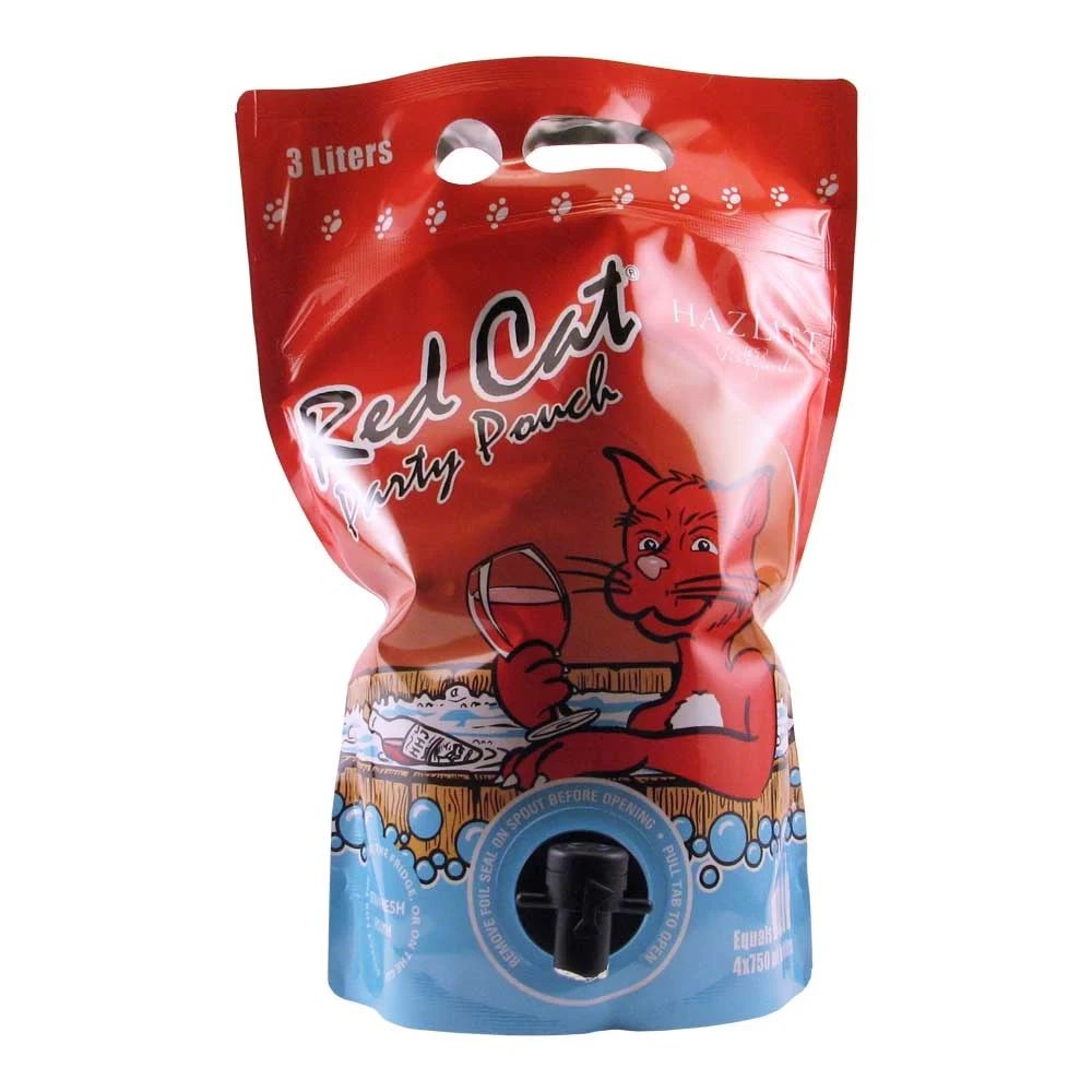 Red Cat Party Pouch