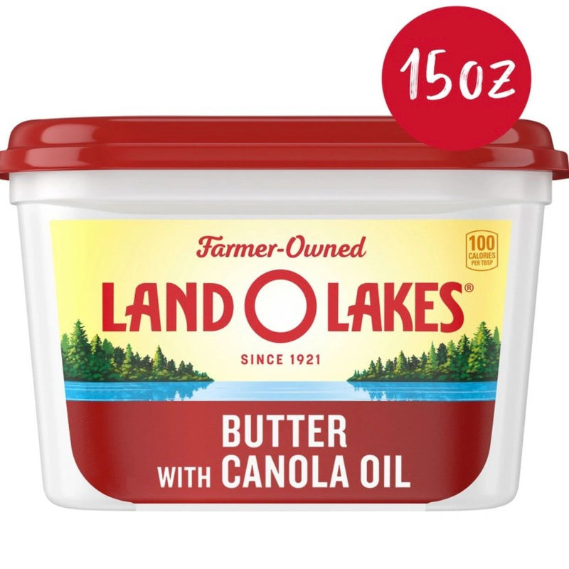 Land O Lakes Butter with Canola Oil - 15oz