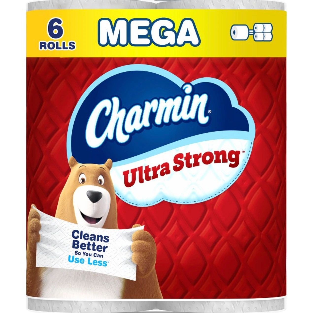 Charmin Ultra Strong Toilet Paper - 6 Mega Rolls