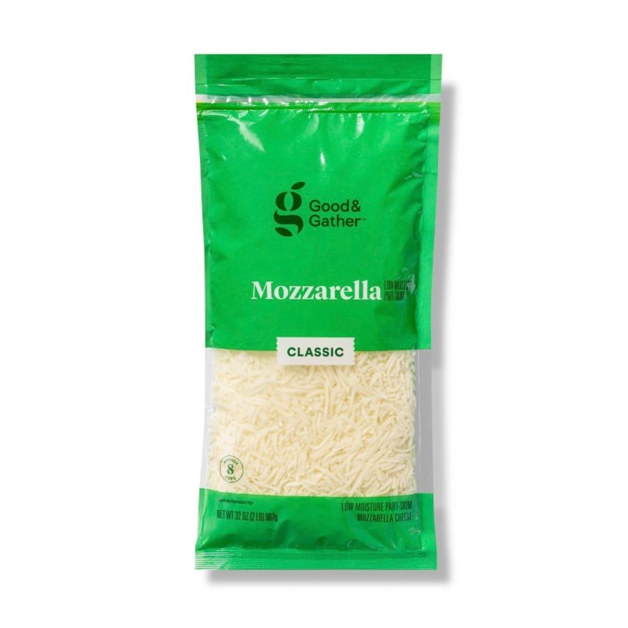 Shredded Mozzarella Cheese - 32oz - Good & Gather™