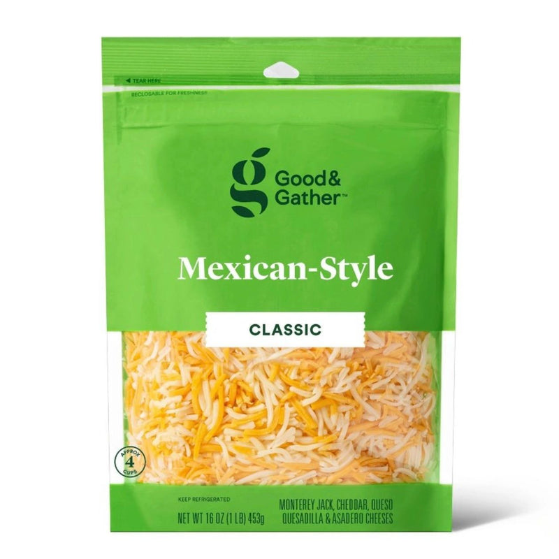 Shredded Mexican-Style Cheese - 16oz - Good & Gather™