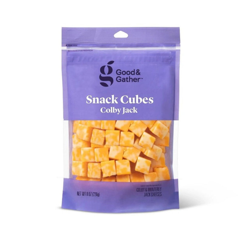 Colby Jack Cheese Cubes - 8oz - Good & Gather™