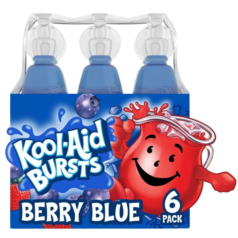 Kool-Aid Bursts Berry Blue Juice Drink - 6pk/ 6.75 fl oz Bottles