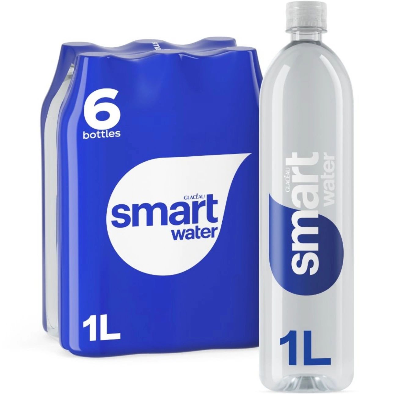 smartwater Bottles - 6pk/33.8 fl oz