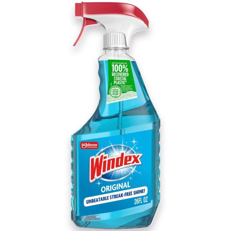 Windex Glass Cleaner Original Blue Refill Bottle - 26 fl oz