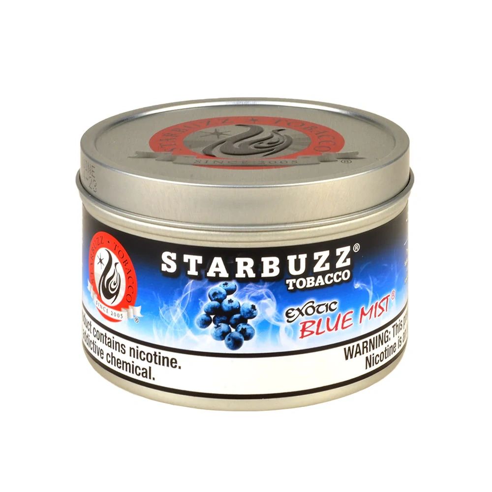 StarBuzz Hookah Shisha - Exotic Blue Mist