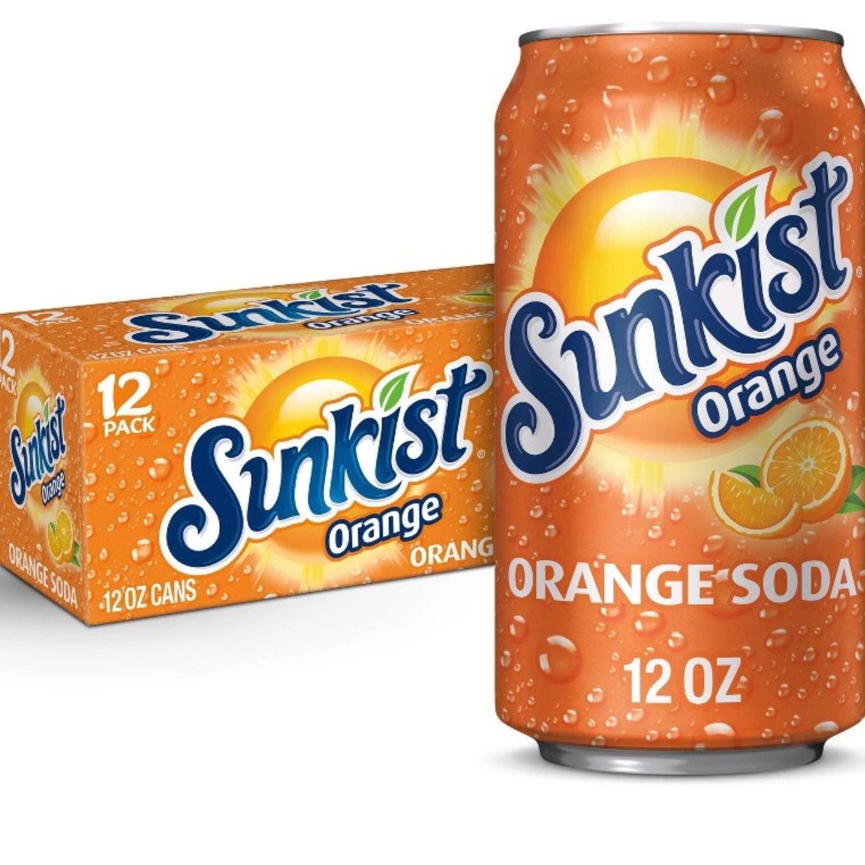 Sunkist Orange Soda - 12pk/12 fl oz Cans