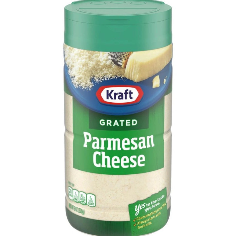 Kraft 100% Grated Parmesan Cheese 8oz