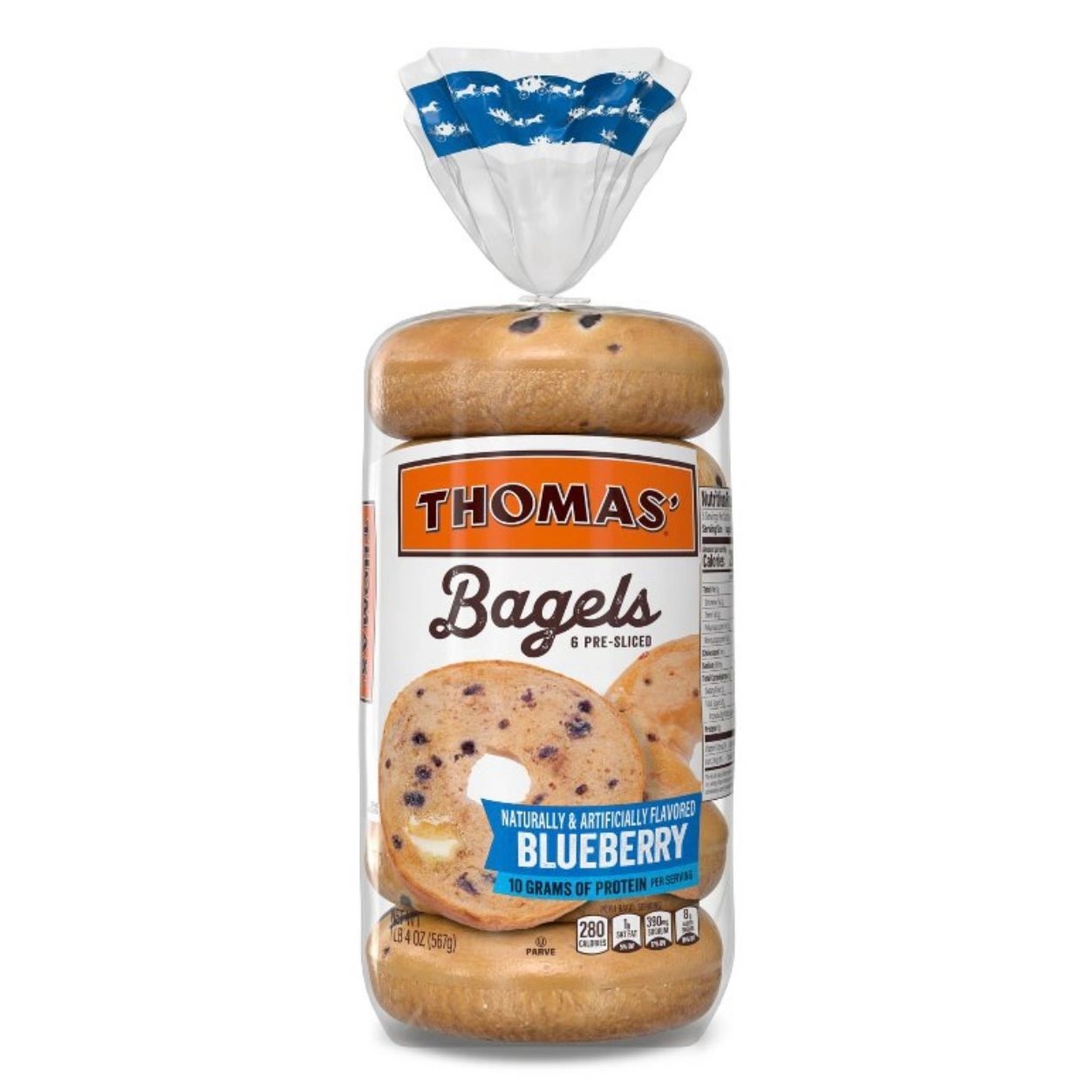 Thomas' Blueberry Bagels - 20oz/6ct