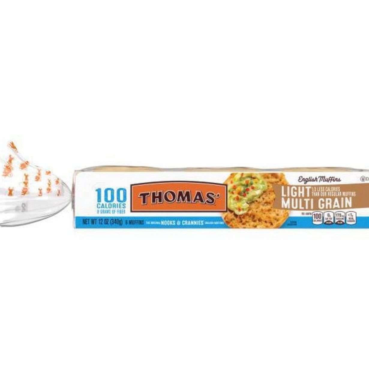 Thomas' Light Multigrain English Muffins - 12oz/6ct
