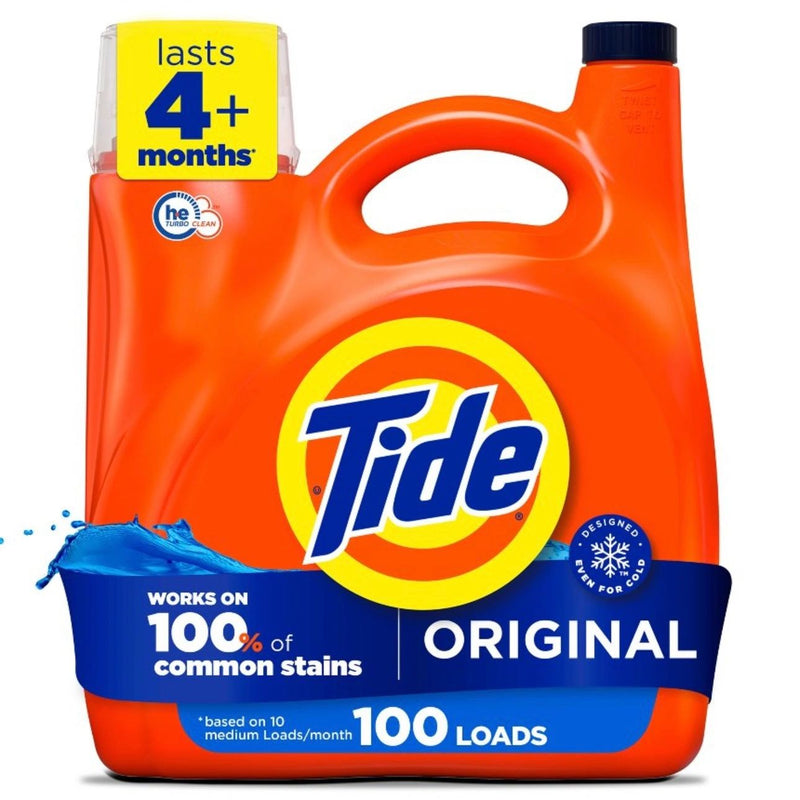 Tide Original HE Compatible Liquid Laundry Detergent Soap - 132 fl oz