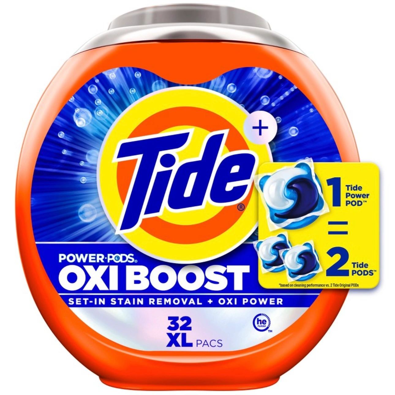 Tide Oxi Boost Power Pods Laundry Detergent - 32ct