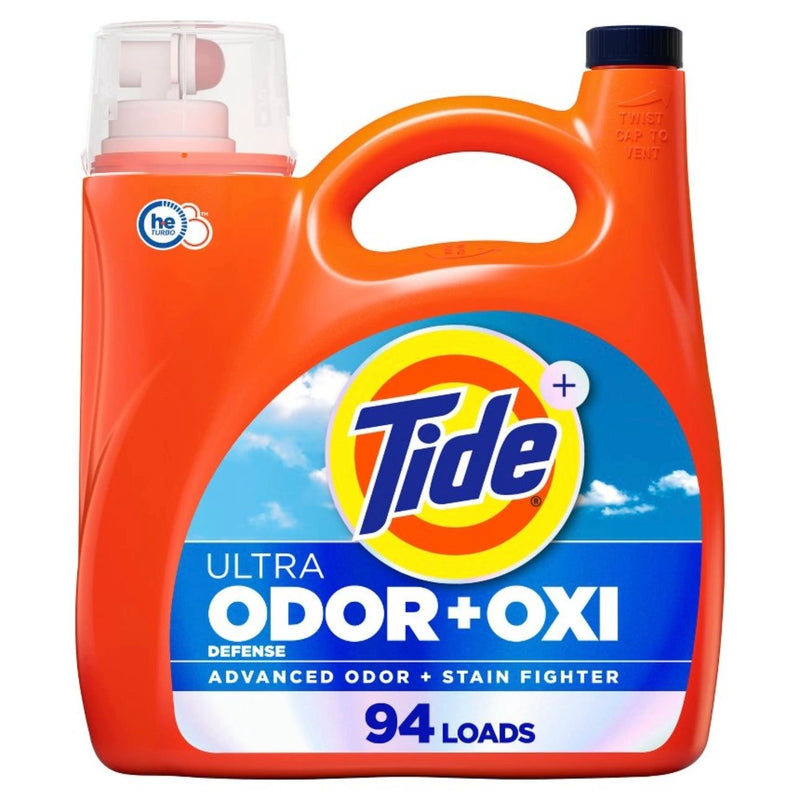 Tide Liquid Oxi Odor Laundry Detergent - 132oz