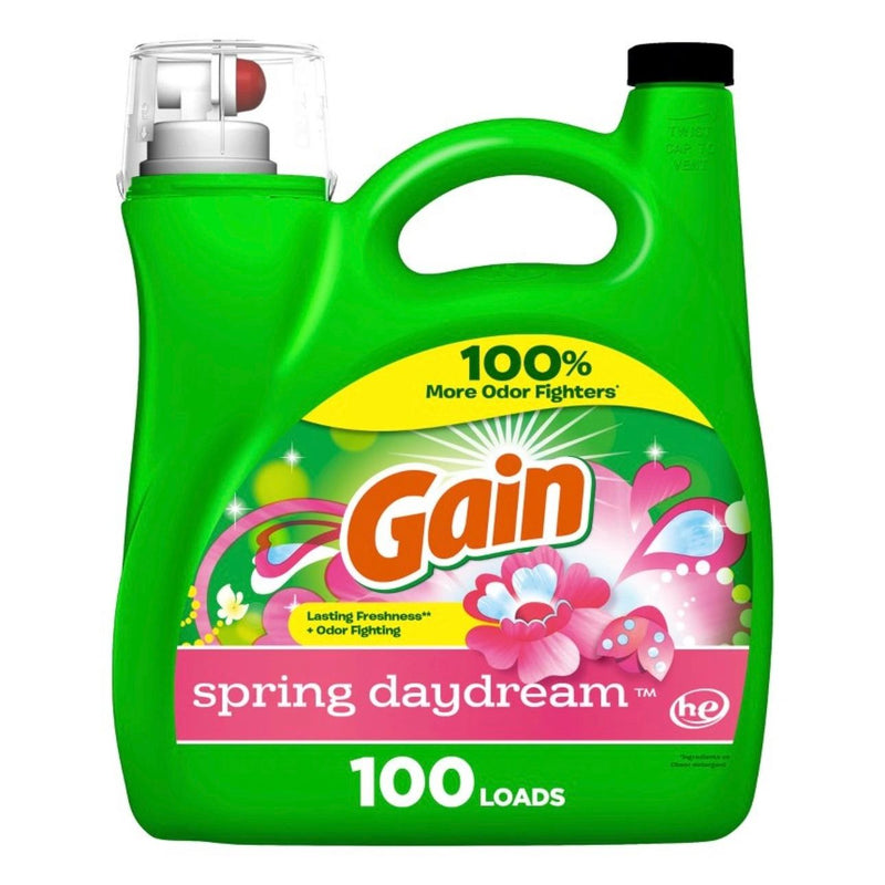 Gain Liquid Laundry Detergent - Spring Daydream - 144oz